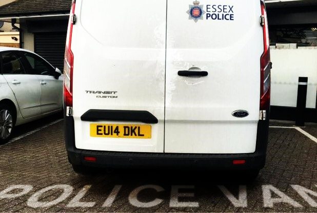 Photoshopped Essex Police Van